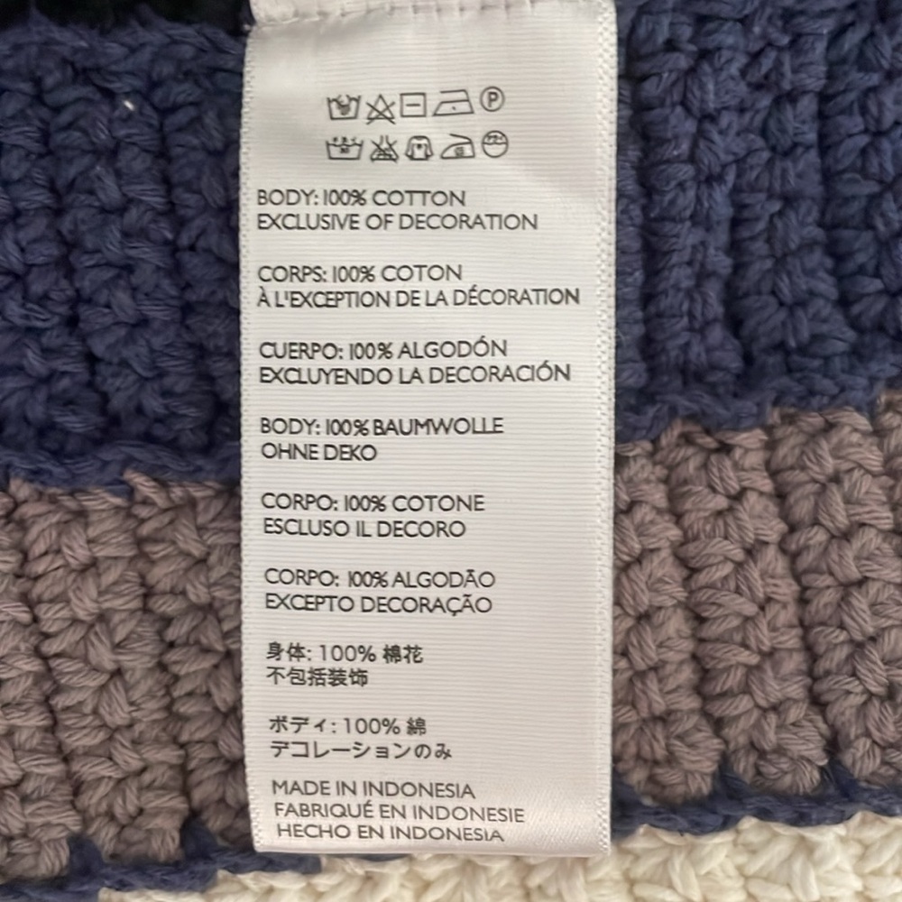 Cleobella heavy cropped crotchet multicolor jacket - Picture 9 of 10